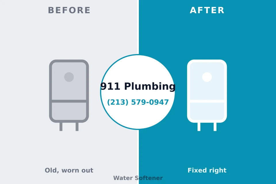 Before and after: plumbing company Bolindale, OH